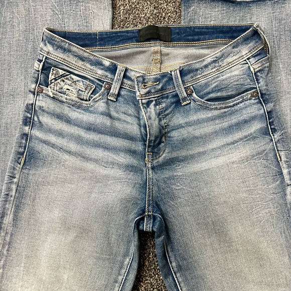 Buckle Black Bootcut Denim Jeans - Picture 4 of 7